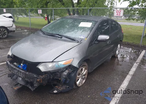 2010 Honda Insight Ex from USA, damaged, VIN JHMZE2H76AS010087